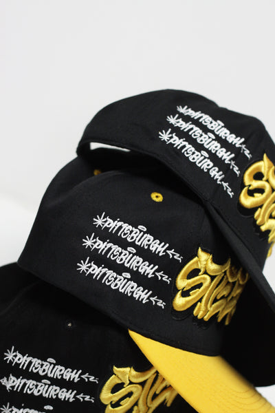 "STEELERS" SPELL OUT (BLACK SUEDE)