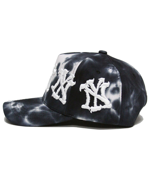 "NY" CRACKED (NAVY TIE DYE)