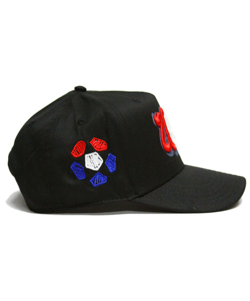 "USA" SPELL OUT (BLACK)