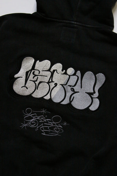 [1 OF 1]  LEGIT ONE THROWIE ZIP HOODIE (SMALL)
