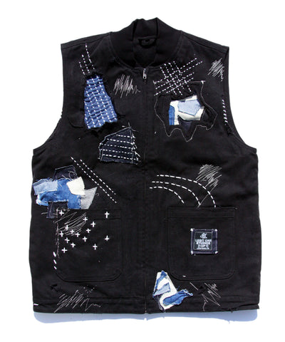 [1 OF 1] REWORK VEST (BLACK)