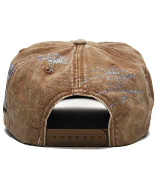 [1 OF 1] LEGIT ONE® THROWIE (KHAKI/BABY BLUE)
