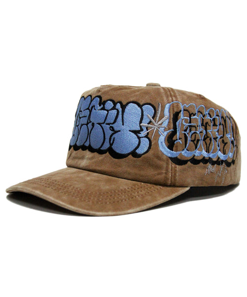 [1 OF 1] LEGIT ONE® THROWIE (KHAKI/BABY BLUE)