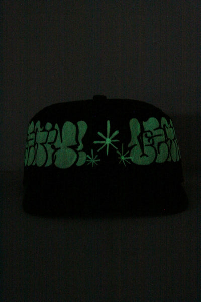 [1 OF 1] GLOW IN THE DARK THROWIE (BLK)
