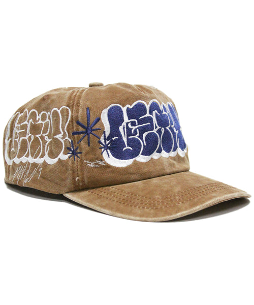 [1 OF 1] LEGIT ONE ® THROWIE (KHAKI/NAVY)