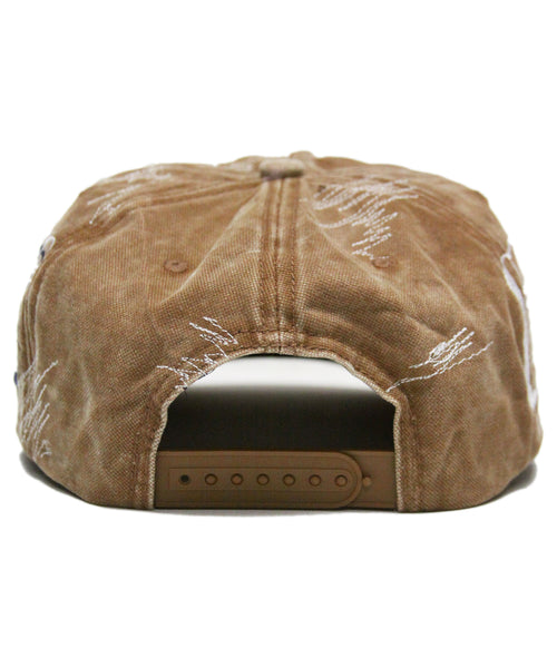 [1 OF 1] LEGIT ONE ® THROWIE (KHAKI/NAVY)