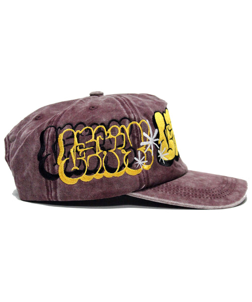 [1 OF 1] LEGIT ONE® THROWIE (WINE/GOLD)
