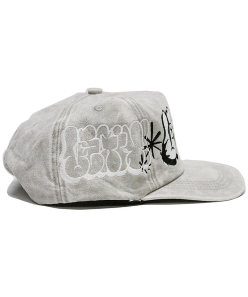 [1 OF 1]  GLOW IN THE DARK THROWIE (WHITE/BLACK)