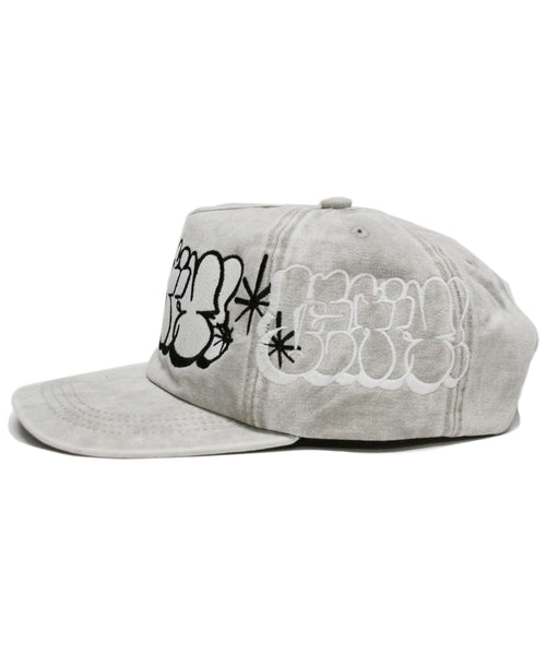 [1 OF 1]  GLOW IN THE DARK THROWIE (WHITE/BLACK)