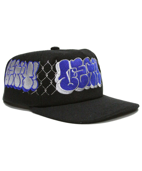 [1 OF 1]  BLUE/GREY THROWIE (BLACK)