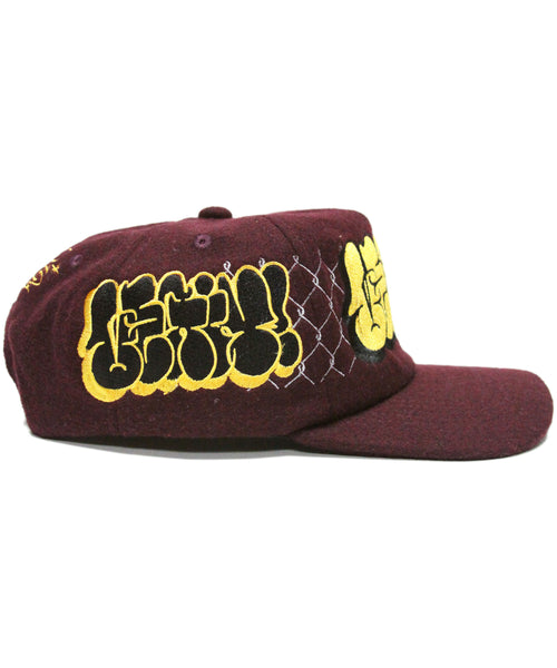 [1 OF 1]  GOLD/BLACK THROWIE (BURG)