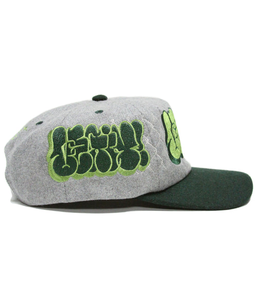 [1 OF 1]   "BROCCOLI" THROWIE (GREY/GREEN)
