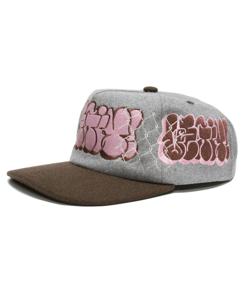 [1 OF 1]  PINK/BROWN THROWIE (GREY/BROWN)