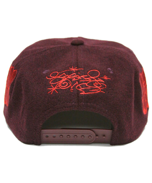 [1 OF 1]  RED/BURG THROWIE (MAROON)