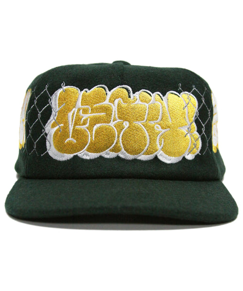 [1 OF 1] GOLD/WHITE THROWIE (GREEN)