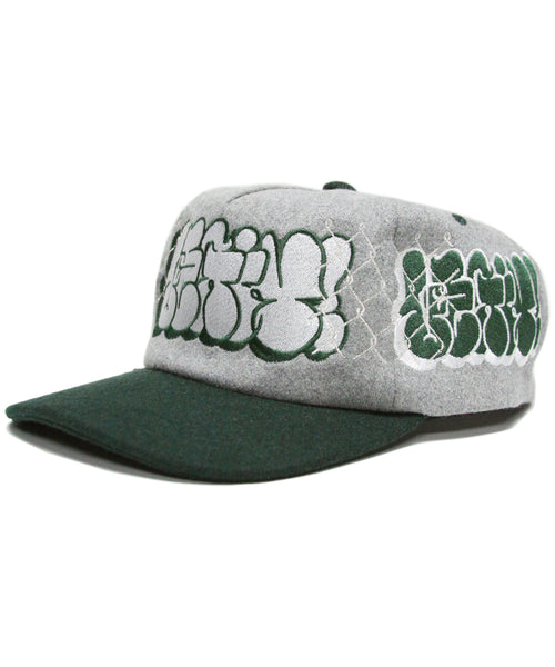 [1 OF 1] WHITE/GREEN THROWIE (GREY/GREEN)