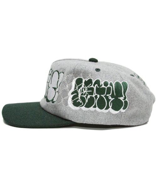 [1 OF 1] WHITE/GREEN THROWIE (GREY/GREEN)