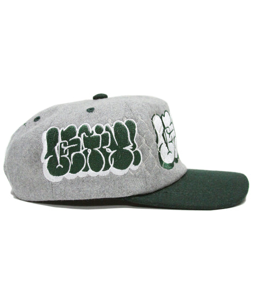 [1 OF 1] WHITE/GREEN THROWIE (GREY/GREEN)