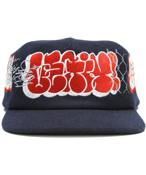 [1 OF 1] RED/WHITE THROWIE (NAVY)