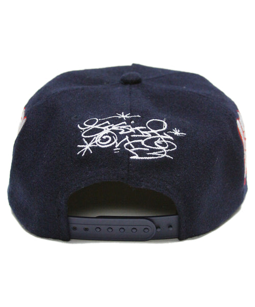 [1 OF 1] RED/WHITE THROWIE (NAVY)