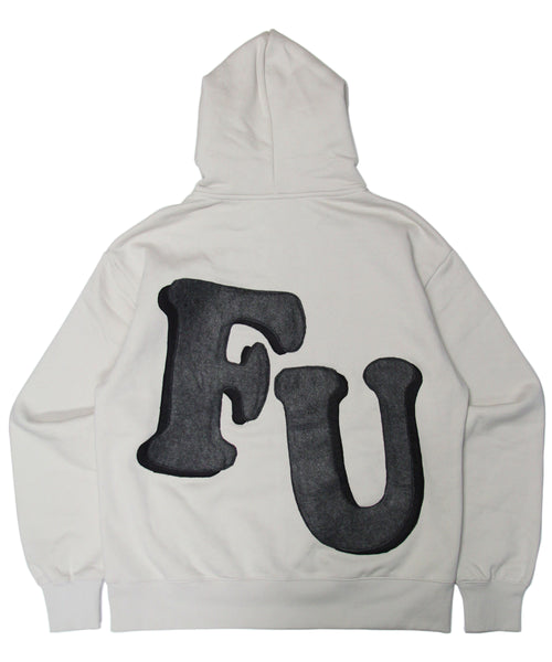 "FU UNIVERSITY" ZIP-UP (BONE)